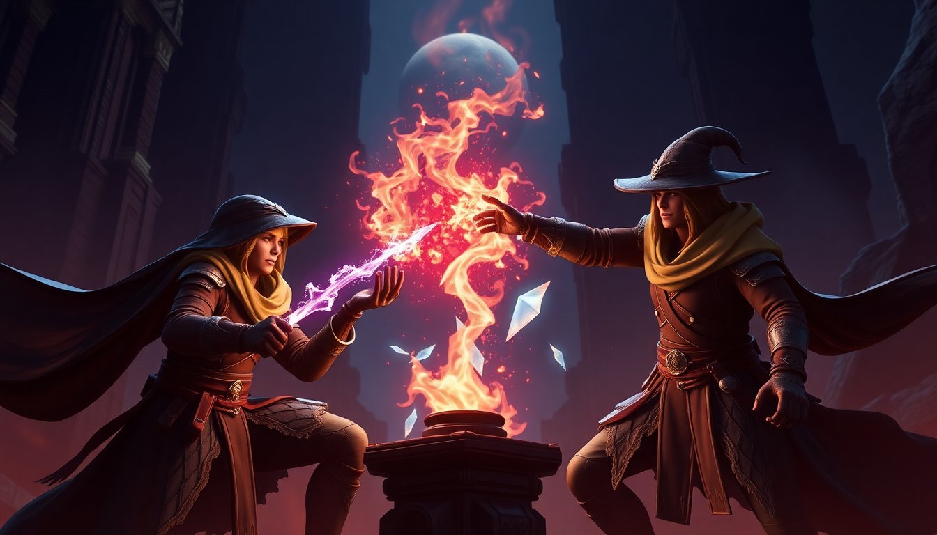 epic multiplayer adventuretwo rpg gaming magic