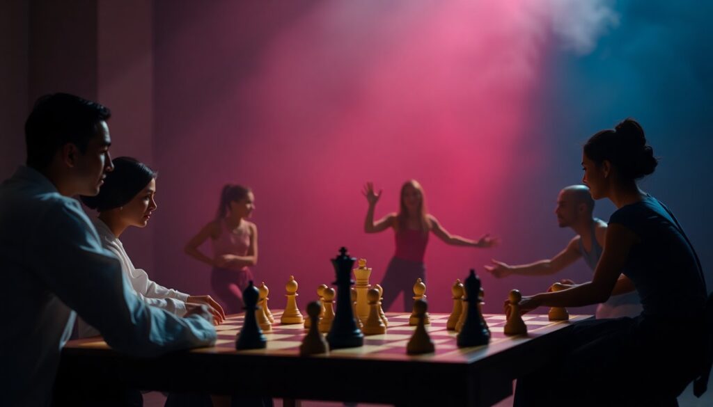 inveterate human chess ballet ventrevent