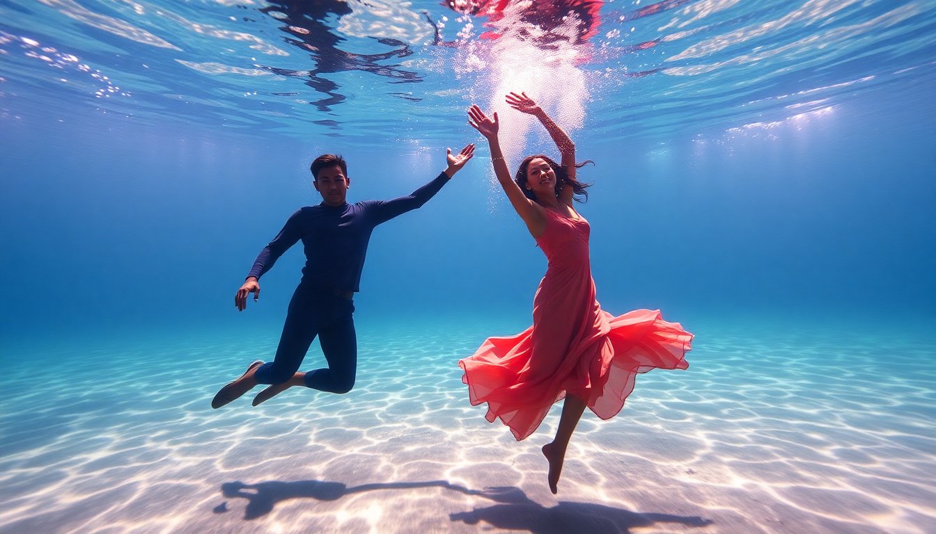 underwater dancing course promo vntrtwodventure